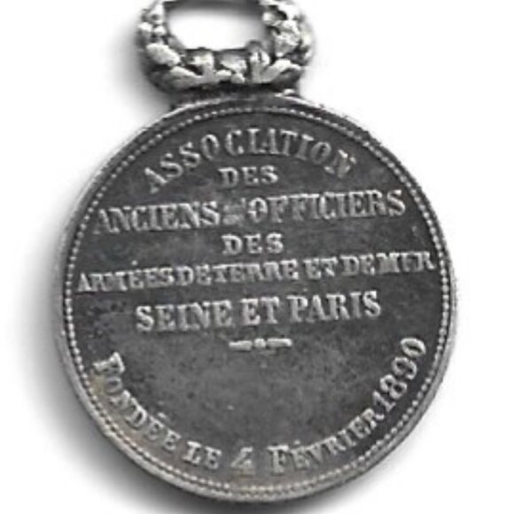 1890 Paris Medal (b206) - Picture 2 of 2